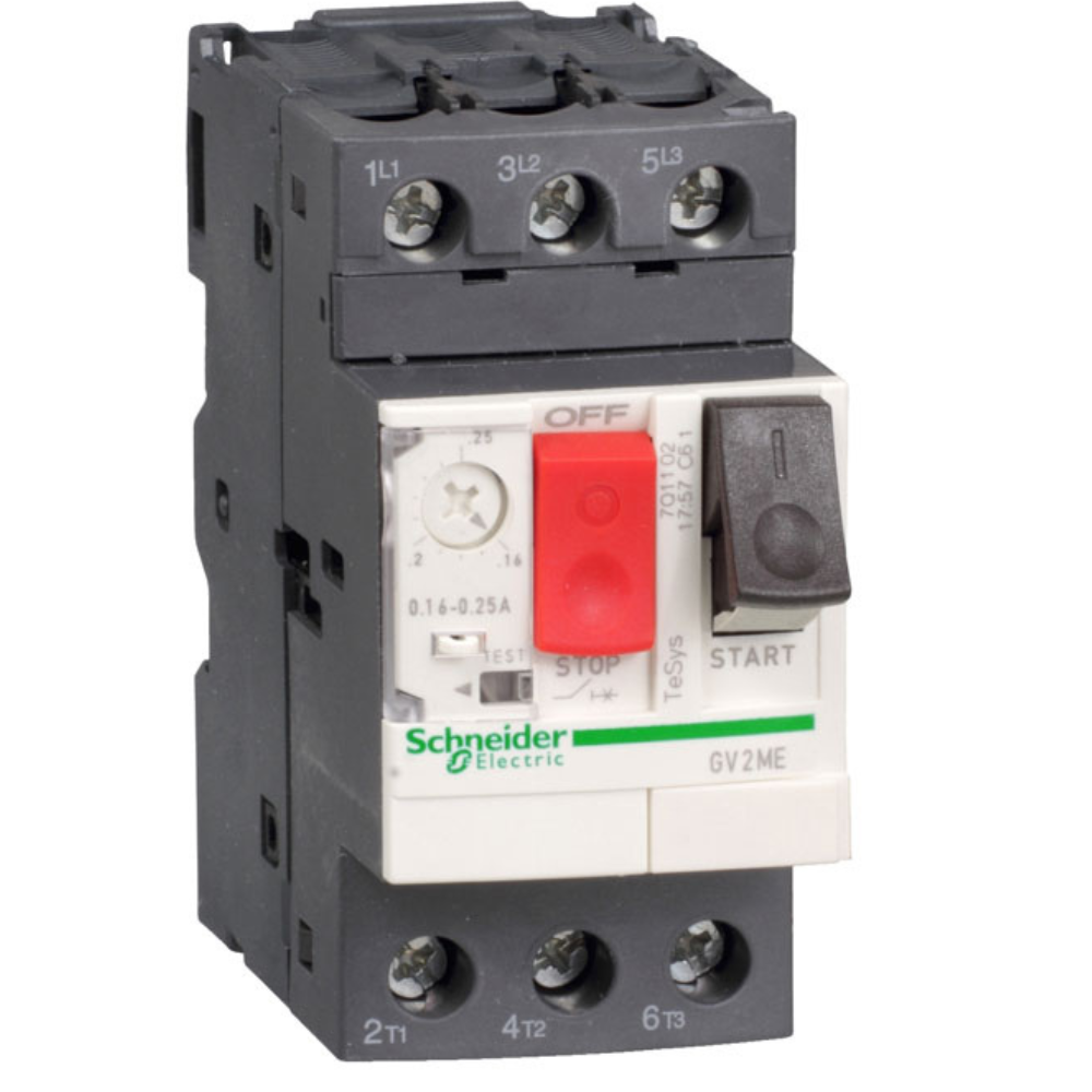 6A Schneider Mpcb 3Pole 415 V Ac 50Hz 2