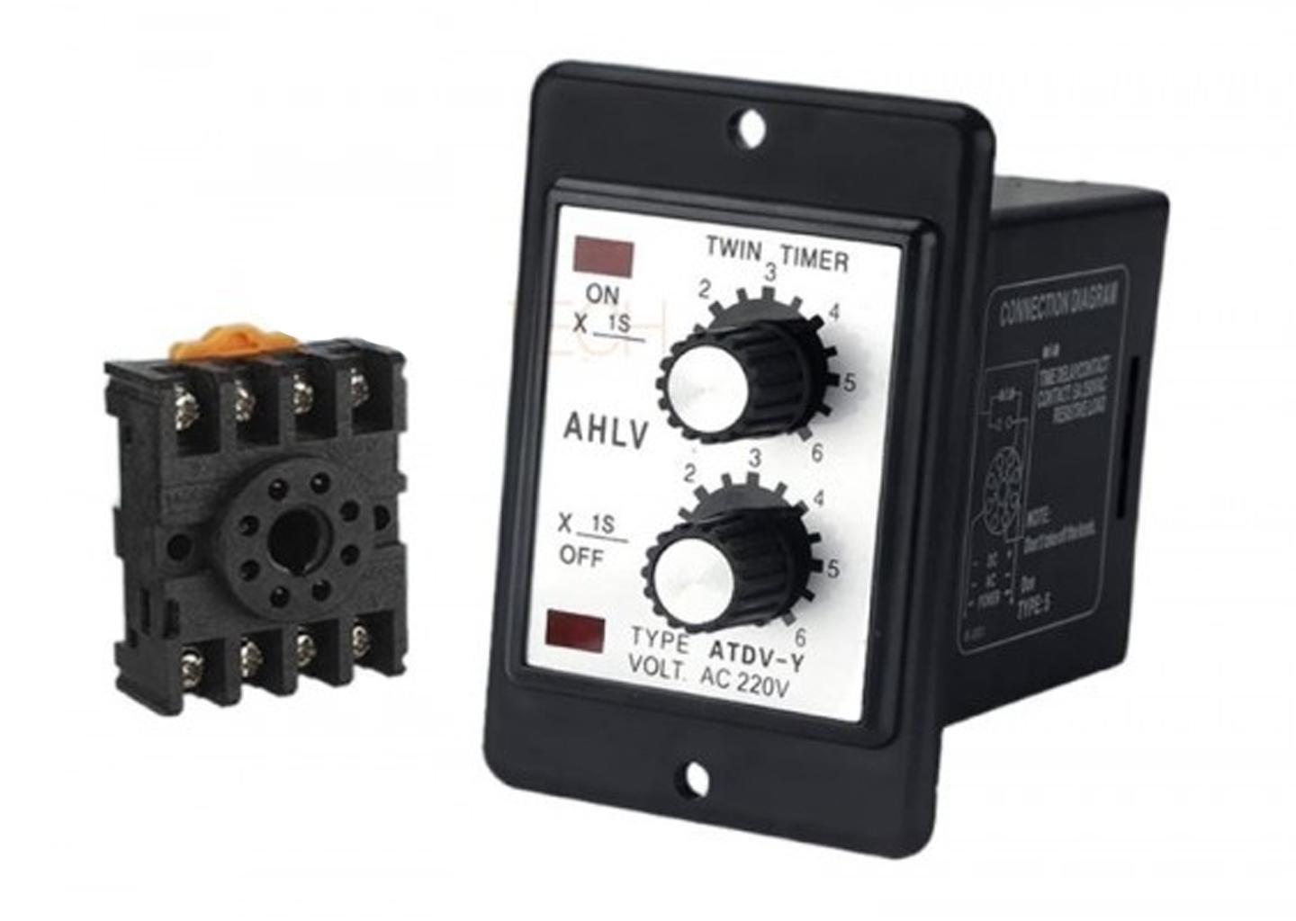 Anly ATDV-Y/N Twin Timer Relay