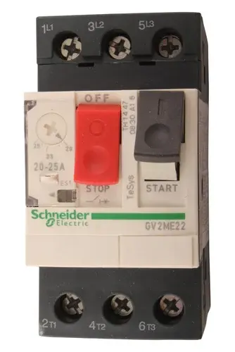 6A Schneider Mpcb 3Pole 415 V Ac 50Hz