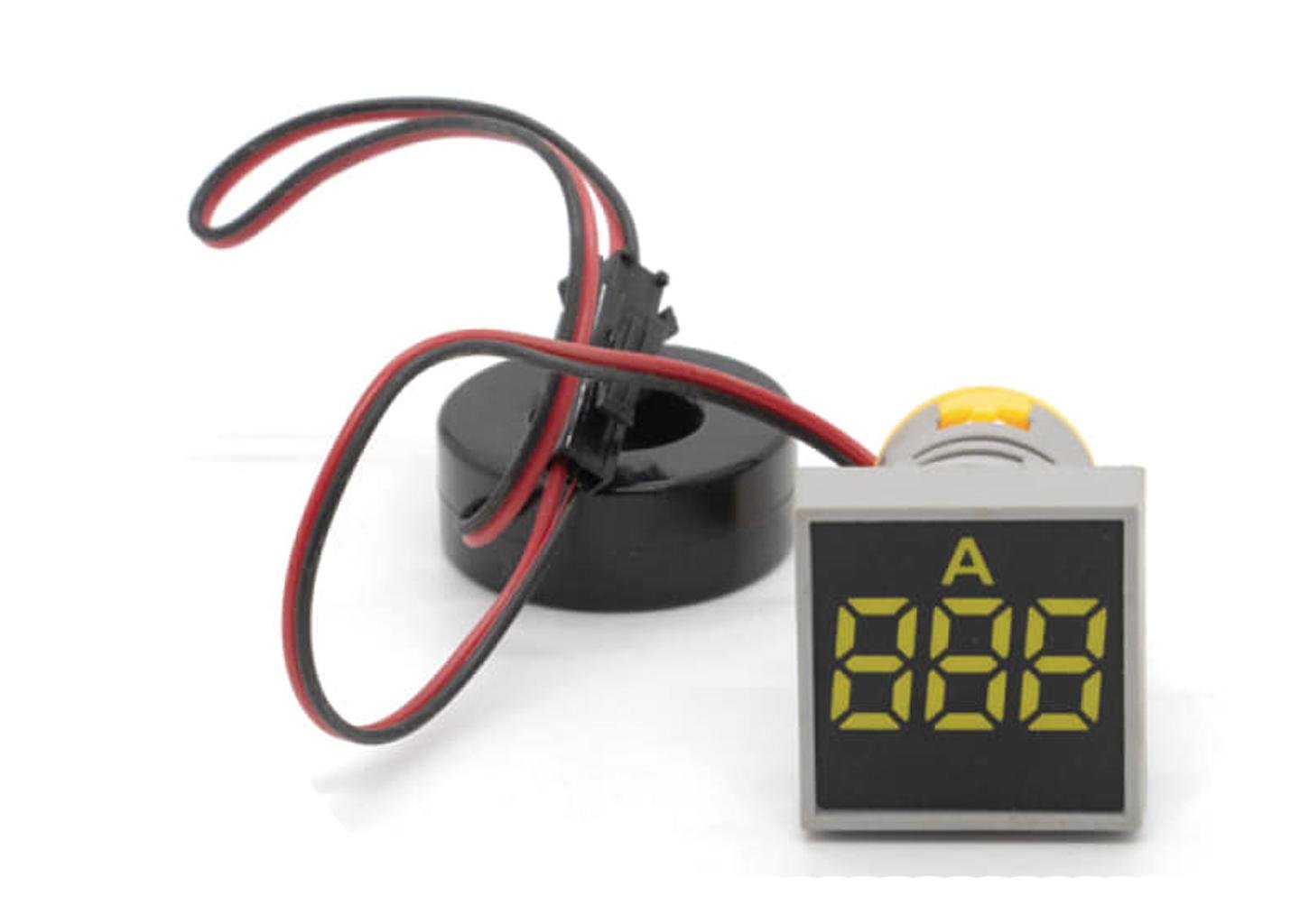 Digital Ammeter with a Current Transformer (CT)